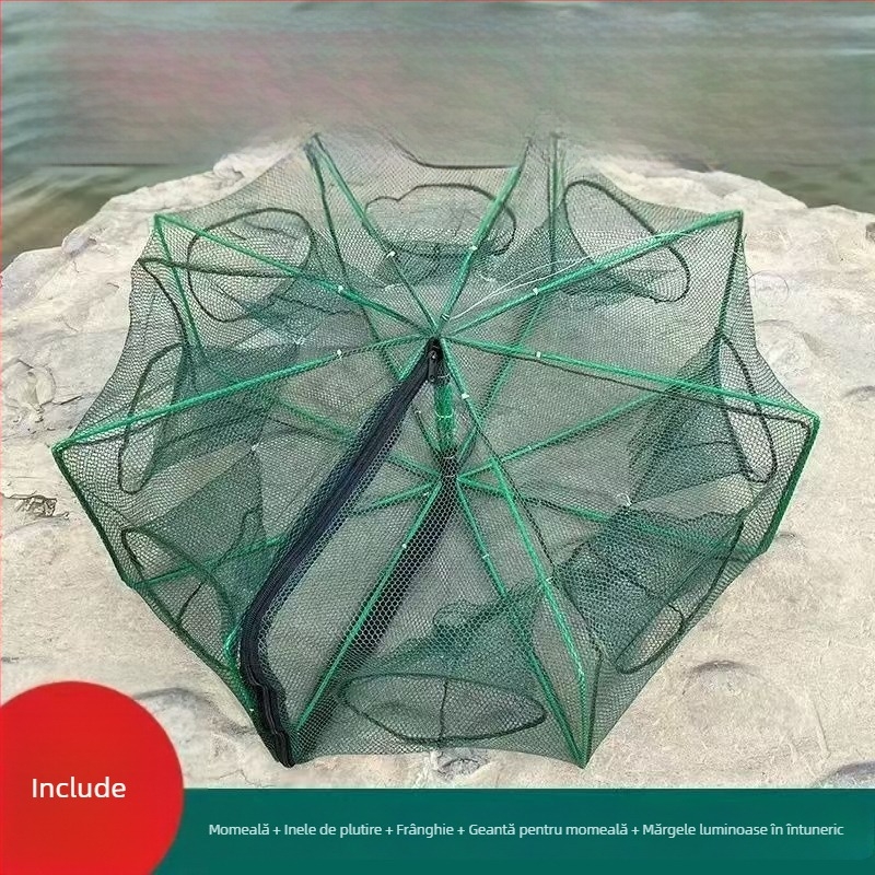 Cușcă pentru pește, creveți și crabi