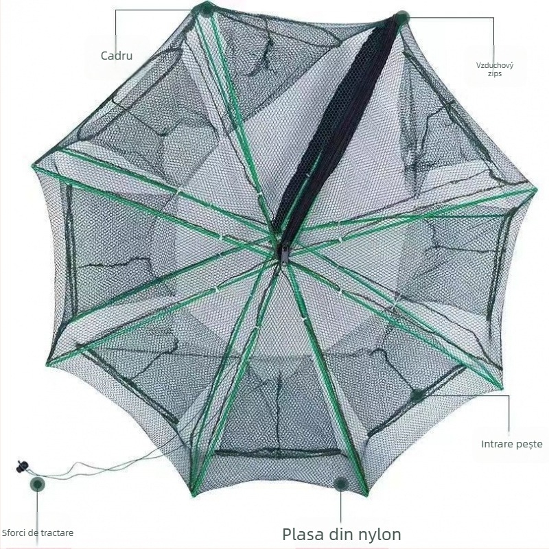Cușcă pentru pește, creveți și crabi