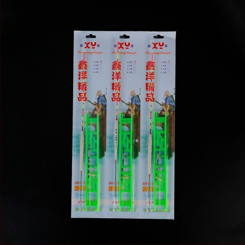 Set de pescuit pentru începători: cârlige, linie de nylon și accesorii pentru plută; Material: sfoară din nylon; Brand: Xinyang; Potrivit pentru rezervoare de lac