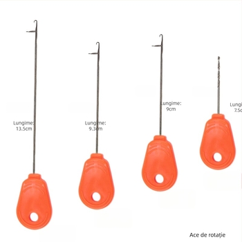 Kit european de unelte de pescuit cu burghiu, pin pentru noduri și clește de tras sârmă (Brand: Tulino; Origine: China; Material: PVC+metal)