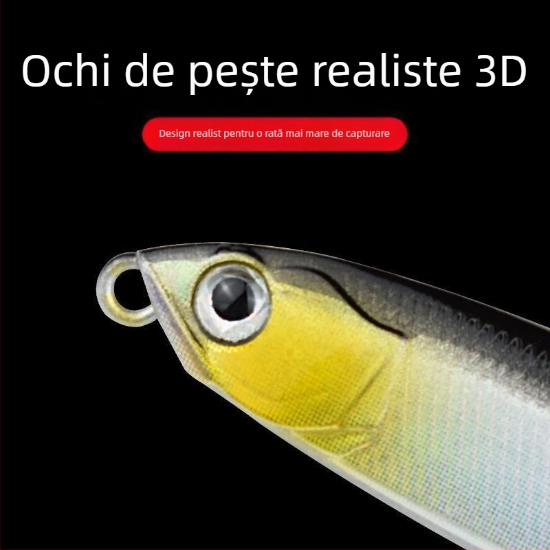 Set de năluci creion scufundătoare pentru aruncări ultra‑lungi – apă dulce, tilapia