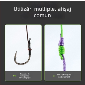 Set accesorii undiță: fir de întărire și cablu pentru vârf, mici accesorii — Brand: Yufeng Shanghai; Sport: Pescuit