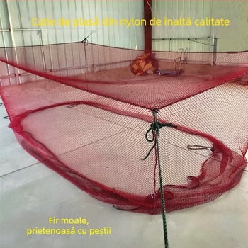 Plasă din nailon de tip cutie pentru acvacultură marină, creșterea peștilor și depozitare — marcă privată autorizată