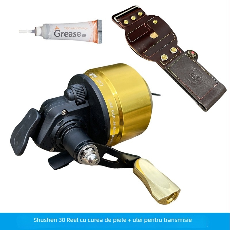 Mulineta de pescuit cu tambur frontal, brand Good Bow Hidden, model Shu Shen 30