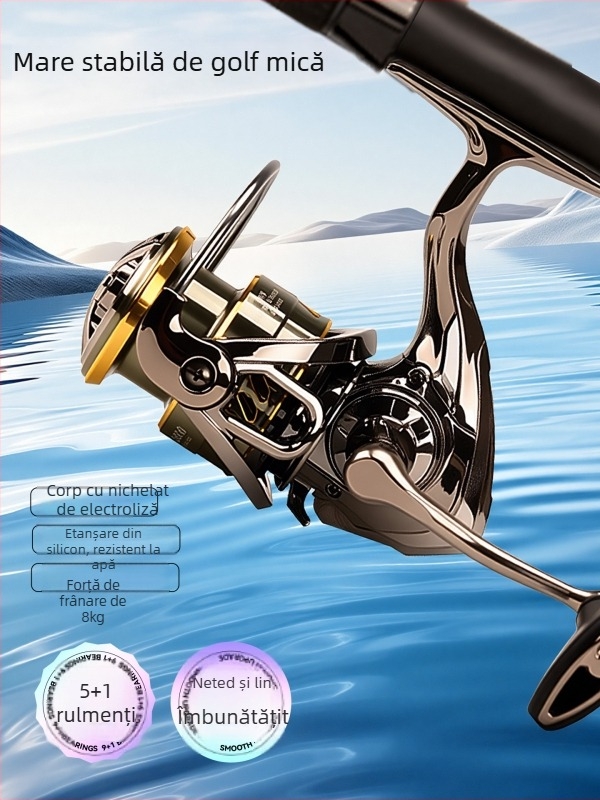 Rotiță de pescuit spining – Open Source Production, cutie cu 40 bucăți, marcă privată autorizată