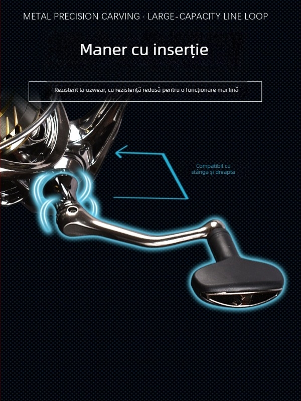 Rotiță de pescuit spining – Open Source Production, cutie cu 40 bucăți, marcă privată autorizată