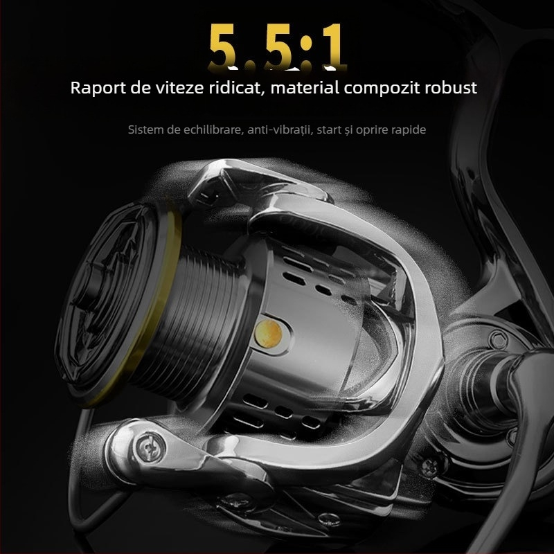 Songchuan Spinning Reel pentru pescuit – cutie cu 40 bucăți – marcă privată autorizată