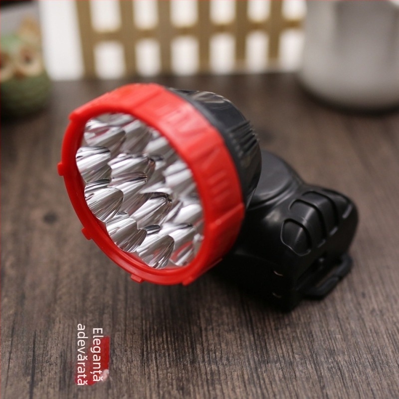 Lampa frontală LED 5W, baterie 1000mAh – lanternă purtabilă pe cap pentru drumeții, camping și pescuit nocturn