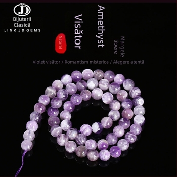 Mărgele Jingdian — Ametist, Șlefuire și lustruire, Vara 2025, Stil urban la modă