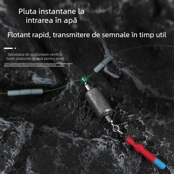 Set Fly Lead Line, legat manual pentru crap și caras, 12 m fir nylon, linie principală