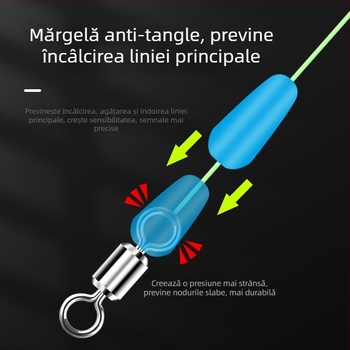 Set Fly Lead Line, legat manual pentru crap și caras, 12 m fir nylon, linie principală