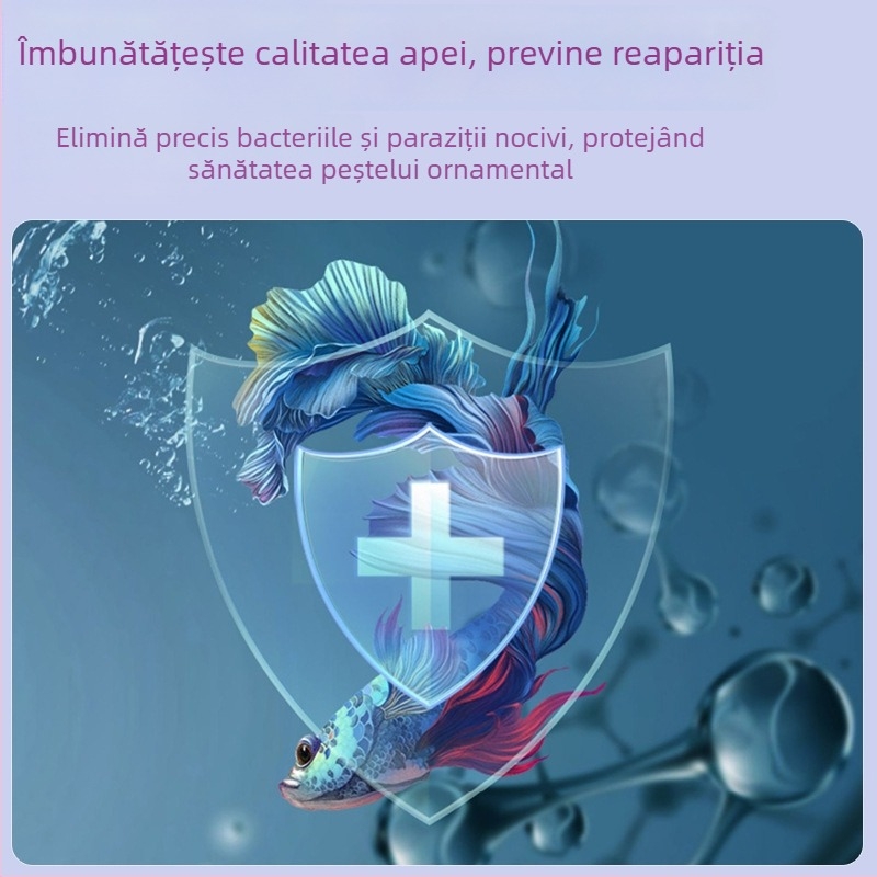 Soluție de albastru de metilen pentru acvariu – sănătatea peștilor, condiționarea apei și dezinfectare, 2,5 kg