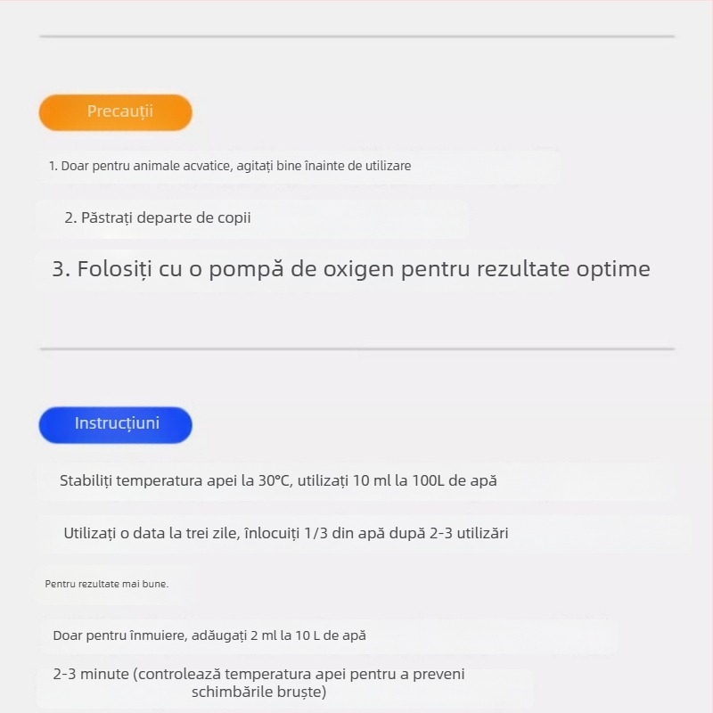 Soluție de albastru de metilen pentru acvariu – sănătatea peștilor, condiționarea apei și dezinfectare, 2,5 kg