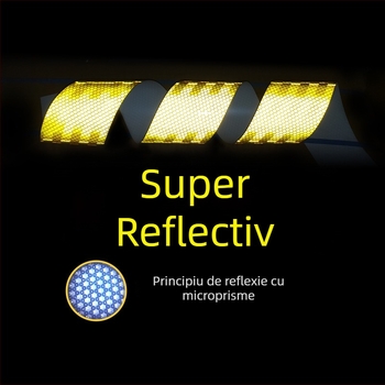 Autocolant reflectorizant pentru mașină Yin zhen, material adeziv, modelul așa cum se vede, montare: adeziv, procesare și personalizare: Da