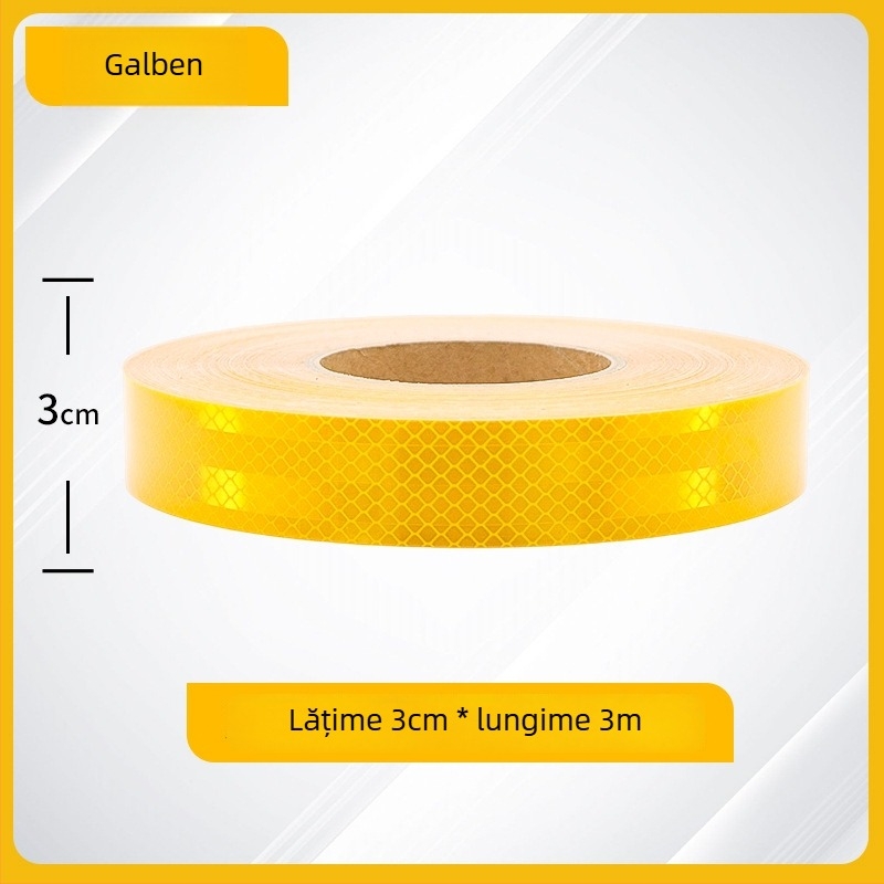 Autocolant reflectorizant pentru mașină Yin zhen, material adeziv, modelul așa cum se vede, montare: adeziv, procesare și personalizare: Da