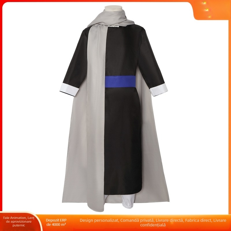 Falai Costum Cosplay Gintama Shenwei - Unisex pentru scenă și Halloween, Spandex 30-50%, Material moale, Iarna 2024