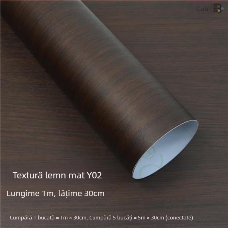 Folie pentru interiorul mașinii cu imitatie de lemn și schimbare de culoare pentru consola centrală – PVC, Brand Shiao; Garanție: vedeți detalii