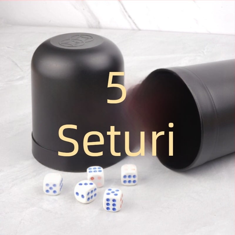 Set de cupe pentru zaruri – ABS material, destinat barurilor, KTV și cluburilor de noapte.
