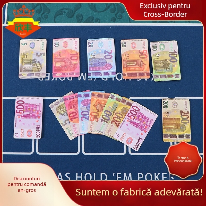 Cipuri pentru sălile de șah și cărți – material PET, 100 bucăți, personalizabile, potrivite pentru șah și divertisment cu cărți