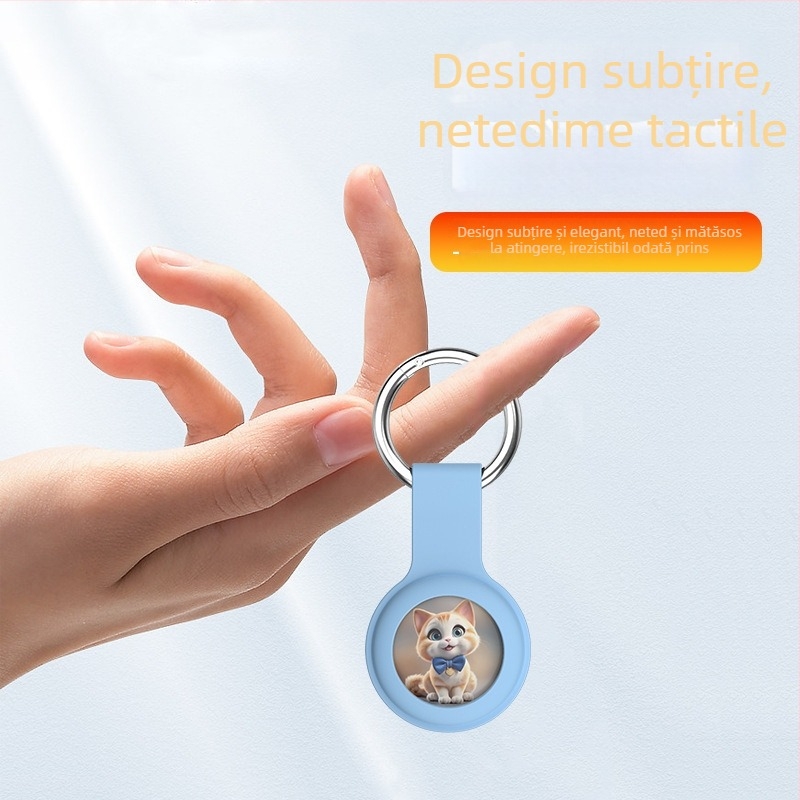 Tracker Bluetooth GPS pentru biciclete, persoane în vârstă și animale de companie — corp ABS, 8 g, compatibil Android și iOS, interfață Bluetooth