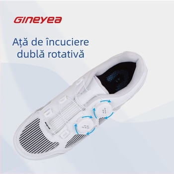 Pantofi de ciclism R770, respirabili, unisex, pentru pedale plate, cu talpă antiderapantă
