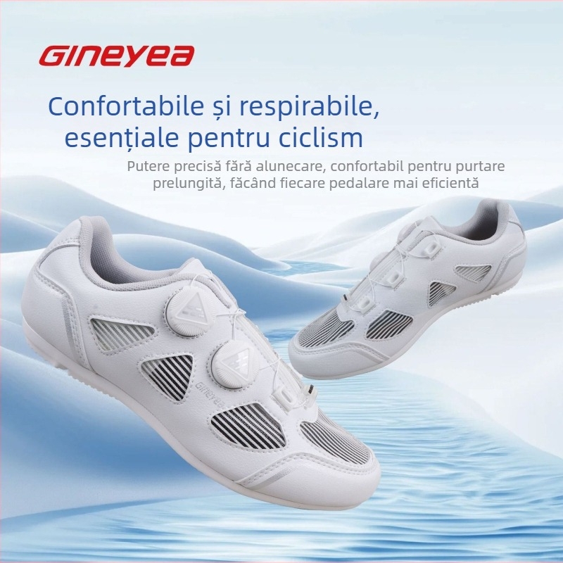 Pantofi de ciclism R770, respirabili, unisex, pentru pedale plate, cu talpă antiderapantă