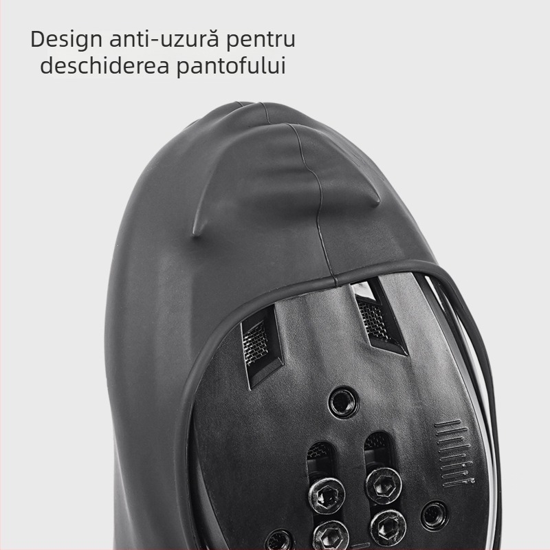 Acoperitoare pentru pantofi de ciclism, T.mummy, silicon, impermeabile, calde și rezistente la vânt, antiderapante