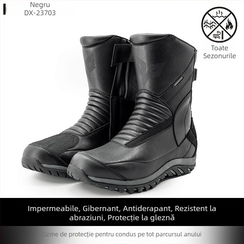 Ghete de motocicletă Duhan – impermeabile, antiderapante, rezistente la uzură, rezistente la perforare, rezistente la impact