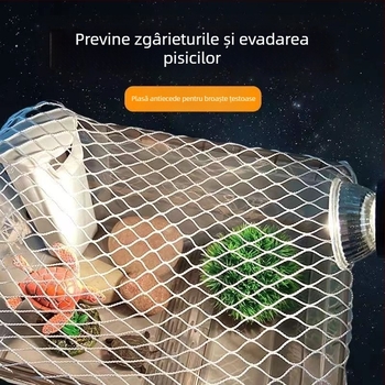 Capac de acvariu cu plasă pentru țestoase, cu plasă elastică, anti-evadare și anti-zgâriere de pisică (Material: Plastic; Categorie: Echipamente pentru acvariu; Numar produs: AXd6ktOGoR0SNCfobqw3TVtd8XE=)