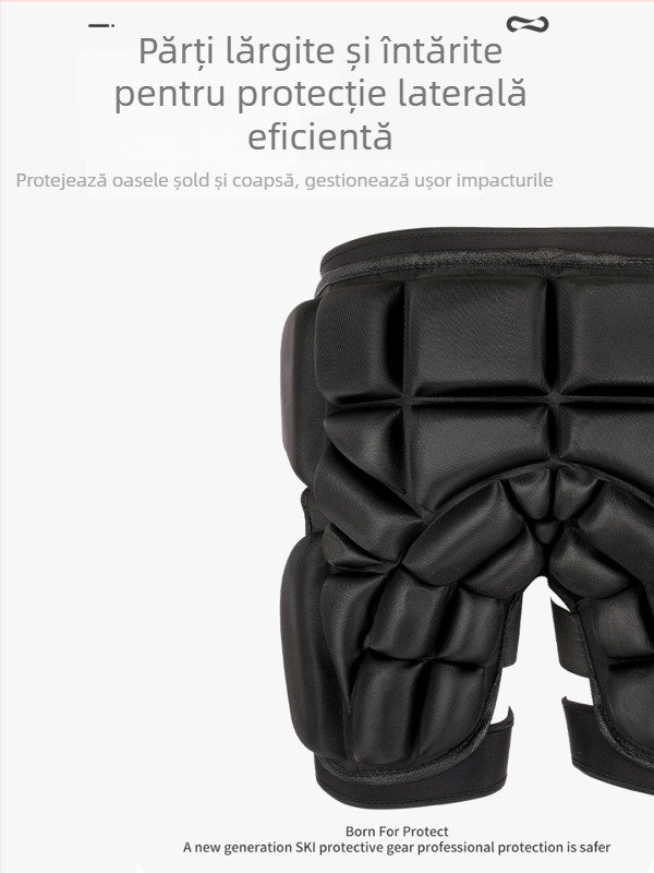 Set protecție pentru schi Sealde – protecție pentru șolduri și coate, material EVA