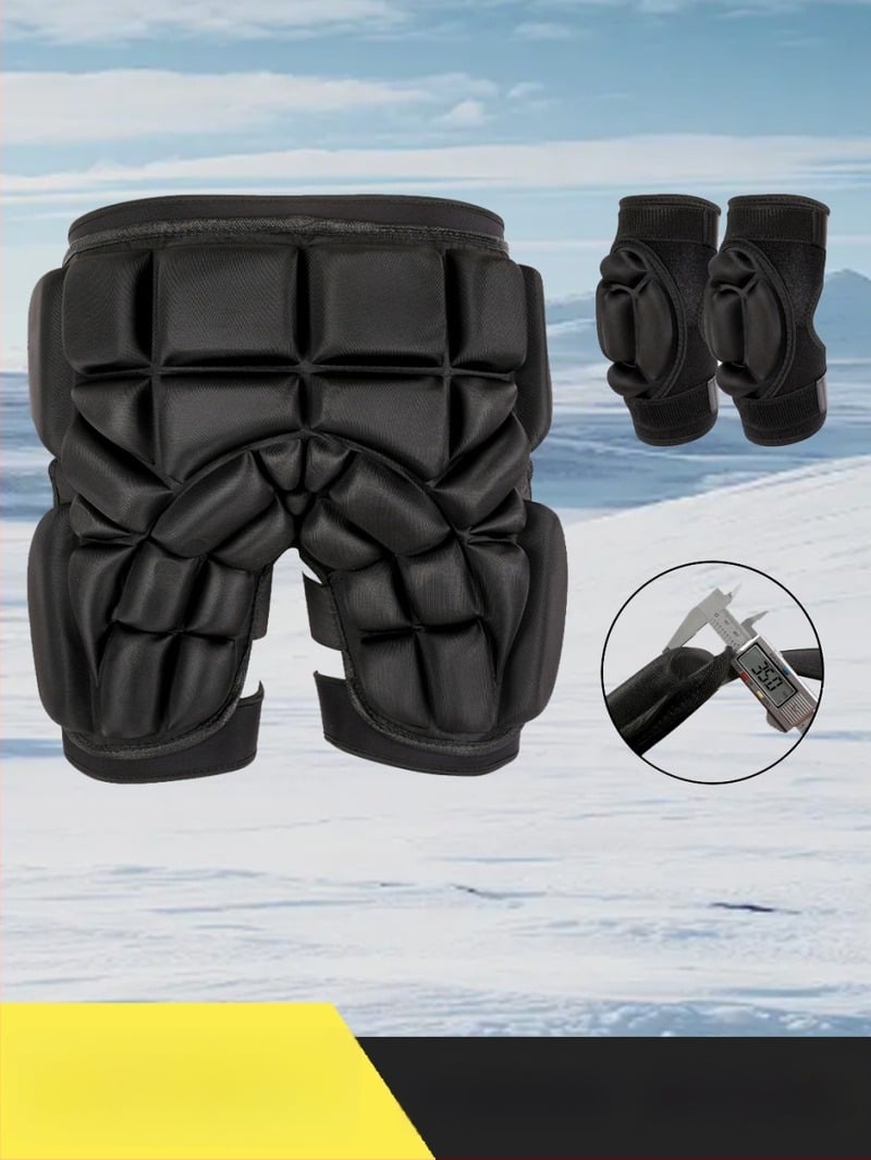 Set protecție pentru schi Sealde – protecție pentru șolduri și coate, material EVA