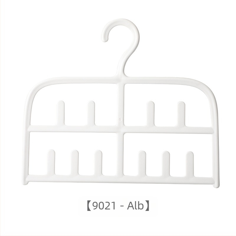 Umeraș dublu pentru lenjerie, material PP, stil modern simplu, 80 bucăți