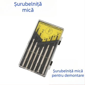 Set șurubelnițe pentru ceas Mingyu, 6 piese, magnetice, izolate, oțel CR-V
