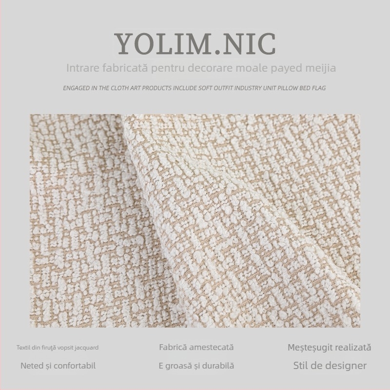 Pătură cu ciucuri și textură circulară - stil hotelier, modern minimalist, personalizabil, logo imprimat, premium