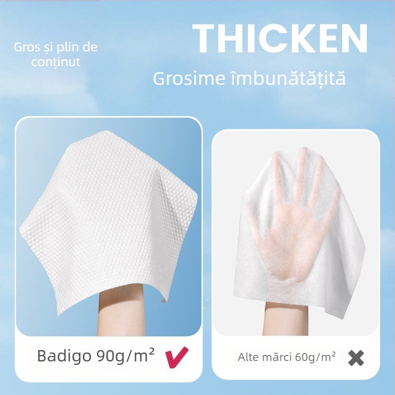 Prosop comprimat pentru față și duș, din fibră de vâscoză, peste 50 g, Buddy High