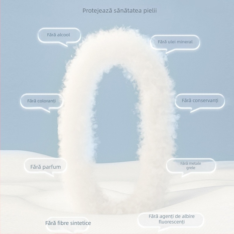 Grace/Jie Liya Prosop de față comprimat, de unică folosință, ambalat individual, îngroșat și mărit, din fibră regenerată de celuloză, 50 g+