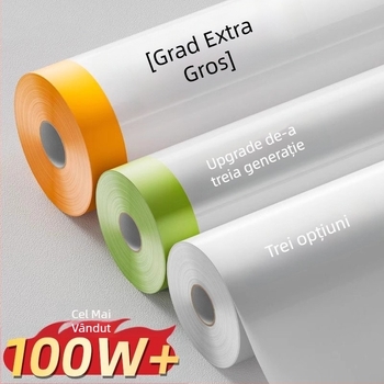 Film protecție praf îmbunătățit pentru uz casnic, folie PE pentru renovări, acoperire mobilier, utilizare unică, procesare personalizată, stil Modern Simplu