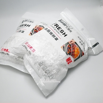 Capac de unică folosință din PE pentru conservarea prospețimii alimentelor, Seven bears, cod produs Qixi bear 018 fresh cover, Multifuncțional, Protecție împotriva prafului