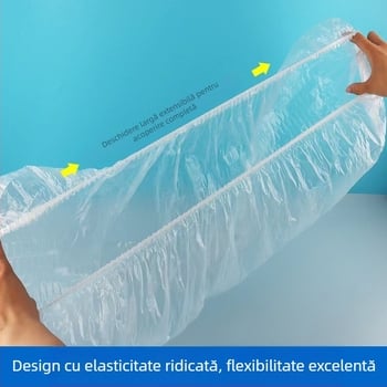 Acoperire de protecție împotriva prafului pentru aer condiționat, de unică folosință, extra mare, PE, logo tipărit, personalizabil