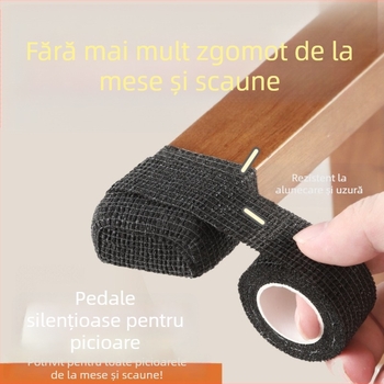 Huse pentru picioarele scaunelor din textil nețesut – antiderapante, rezistente la uzură, design modern minimalist