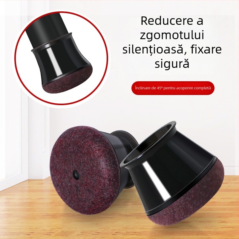 Suport circular pentru picioarele scaunului din TPE – îngroșat, anti-alunecare, reducere a zgomotului, protecție pentru picioarele mobilierului, stil modern minimalist