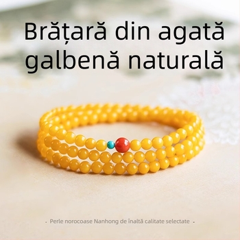 Brățară din agat - lucrată manual, unisex, design original
