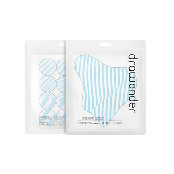 Prosop de baie de unică folosință, 100% fibre vegetale, ambalaj individual, țesătură cu țesut simplu, absorbție 0–5 s, procesare personalizată disponibilă, etichetă privată disponibilă