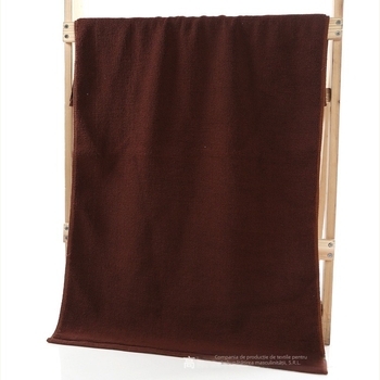 Prosop de baie din bumbac, pentru hoteluri, greutate 120–140 g, fir 150D, țesătură simplă, potrivit pentru baie sau plajă