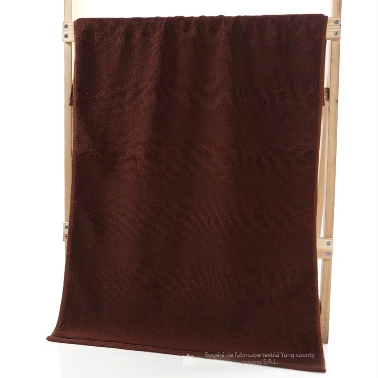 Prosop de baie din bumbac, pentru hoteluri, greutate 120–140 g, fir 150D, țesătură simplă, potrivit pentru baie sau plajă