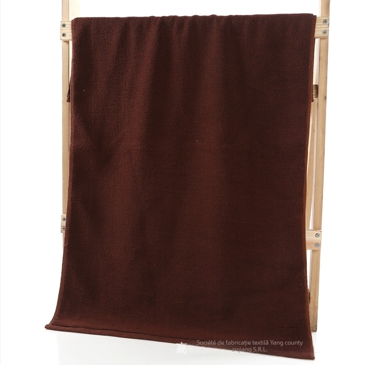 Prosop de baie din bumbac, pentru hoteluri, greutate 120–140 g, fir 150D, țesătură simplă, potrivit pentru baie sau plajă