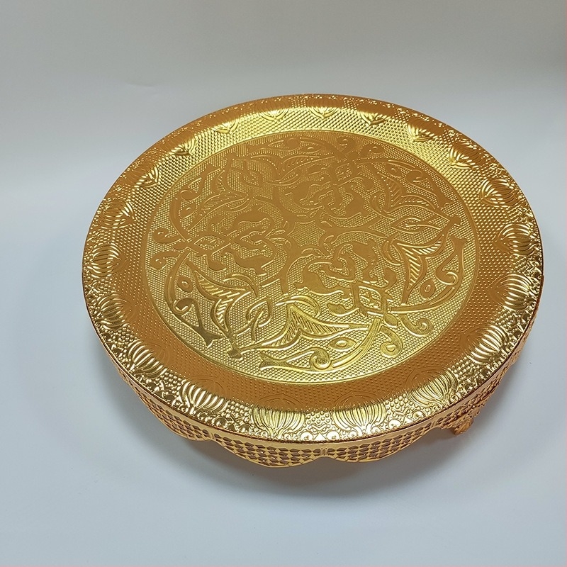 Tavă de desert din fier, stil simplu, farfurie pentru fructe, produs de calitate