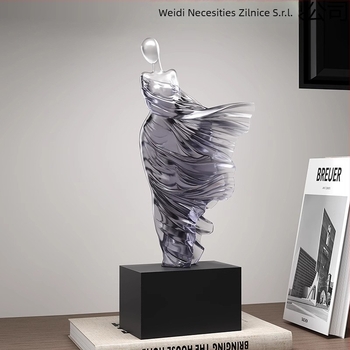 Statuetă abstractă din rășină – decor minimalist modern pentru living; Material: rășină; Brand: Weidi Daily Necessities Co., Ltd; Stil: simplu și modern