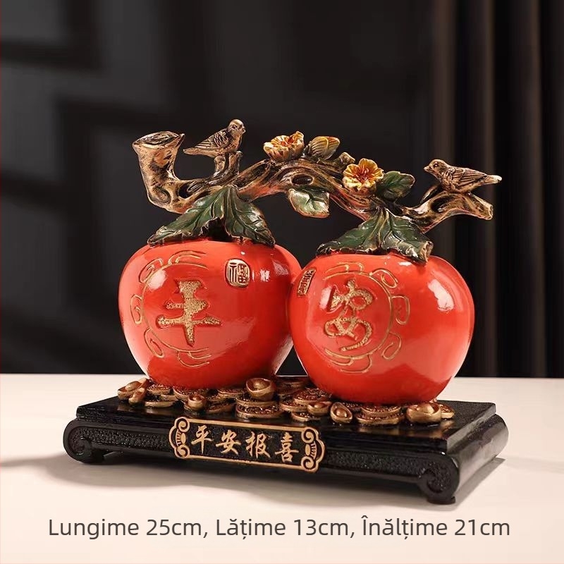 Ornament din rășină în stil chinezesc nou, pentru sufragerie — decor, cadou ideal pentru casa nouă