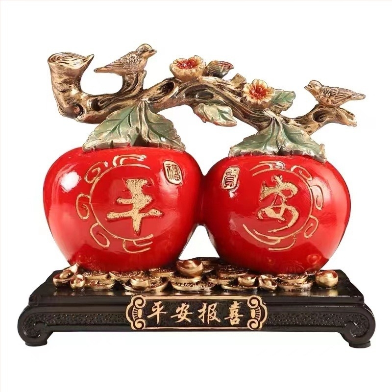 Ornament din rășină în stil chinezesc nou, pentru sufragerie — decor, cadou ideal pentru casa nouă